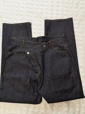 Clothes by Locker Room Asymmetric Wide Leg Jeans | Women’s 36 Waist